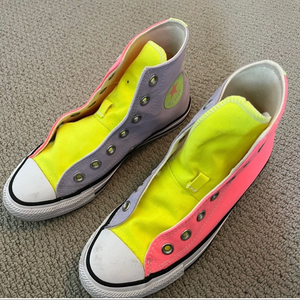 Multi Colored Converse - image 1